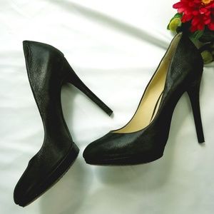 Brian Atwood | BFFredrique round toe leather pump